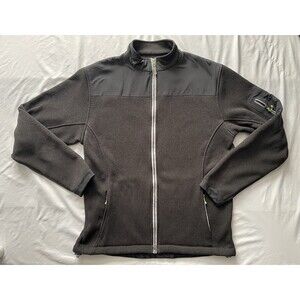 Peter Millar Crown Sport Jacket Mens Medium Zip Performance Fleece Coat